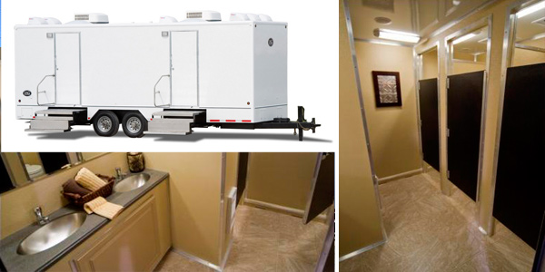 New Jersey Restroom Trailer Rentals & Portable Toilet Rentals Throughout The State of New Jersey.