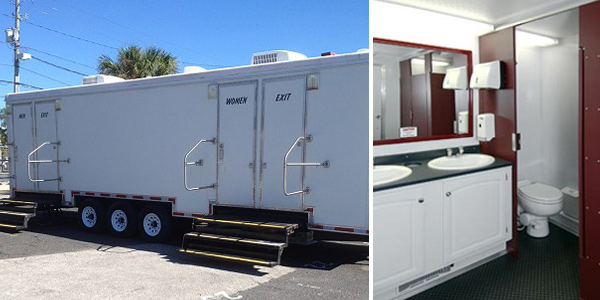 The Skylands Restroom Trailer Rentals in New Jersey